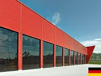 Остекленные алюминиевые ворота ALR F42 Hormann