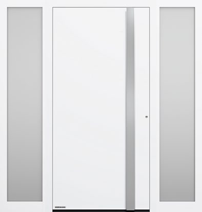Входная дверь Hörmann ThermoPlan Hybrid, мотив 568, с боковыми элементами