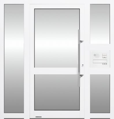 Входная группа Hörmann TopComfort, мотив 101, с почтовыми ящиками