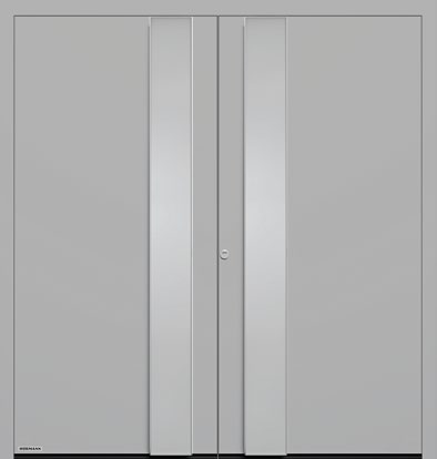 Двустворчатая входная дверь Hörmann TopComfort Portal, мотив 565